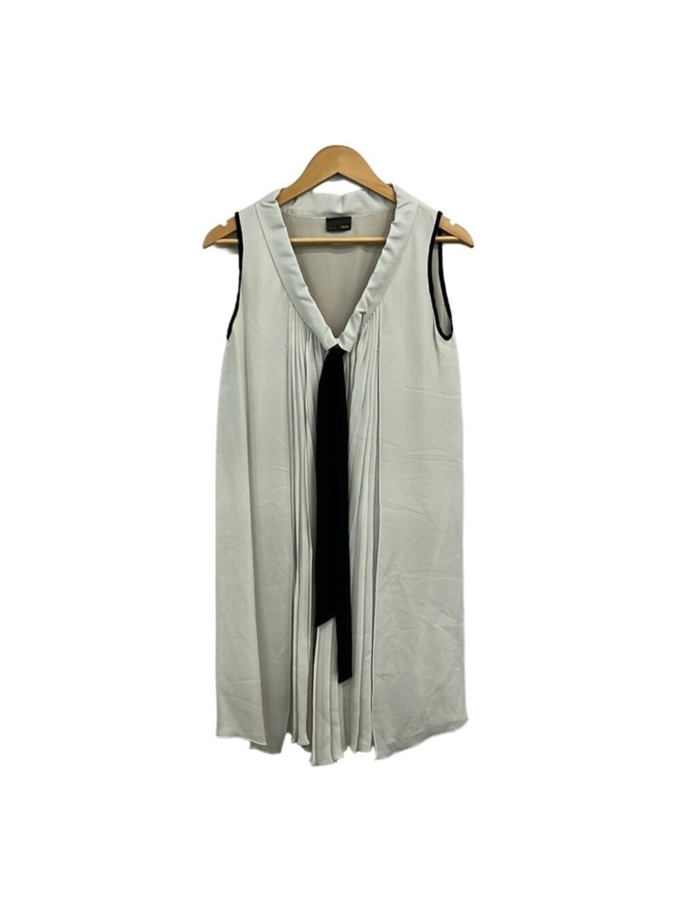Fendi Dress M Light Gray Black 40